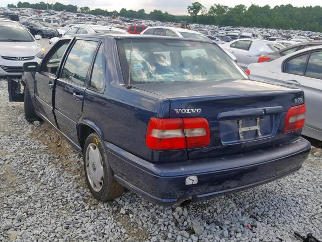 YV1LS5579W1502058 - 1998 VOLVO S70 BLUE photo 3