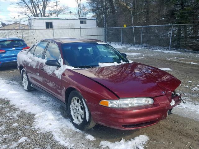 1G3WH52H11F199982 - 2001 OLDSMOBILE INTRIGUE G RED photo 1