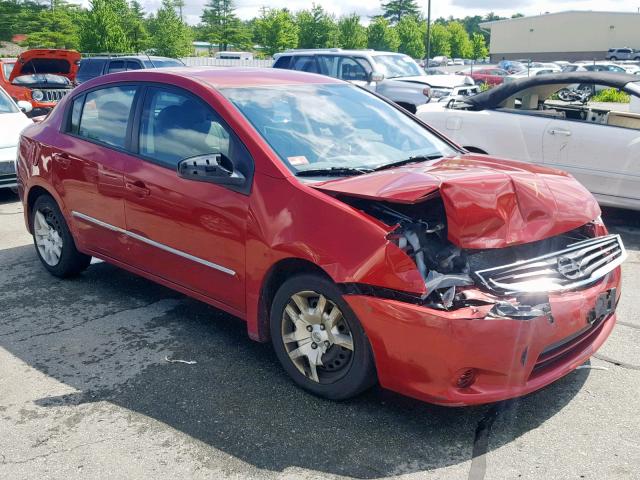 3N1AB6AP9CL682206 - 2012 NISSAN SENTRA 2.0 RED photo 1