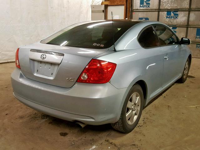 JTKDE177850034568 - 2005 TOYOTA SCION TC ლურჯი ფოტო 4