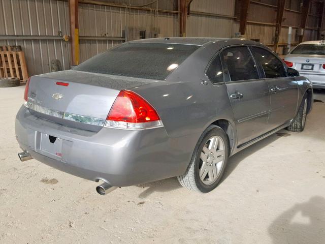 2G1WU581369289889 - 2006 CHEVROLET IMPALA LTZ GRAY photo 4