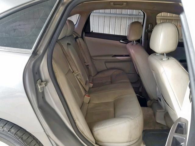 2G1WU581369289889 - 2006 CHEVROLET IMPALA LTZ GRAY photo 6