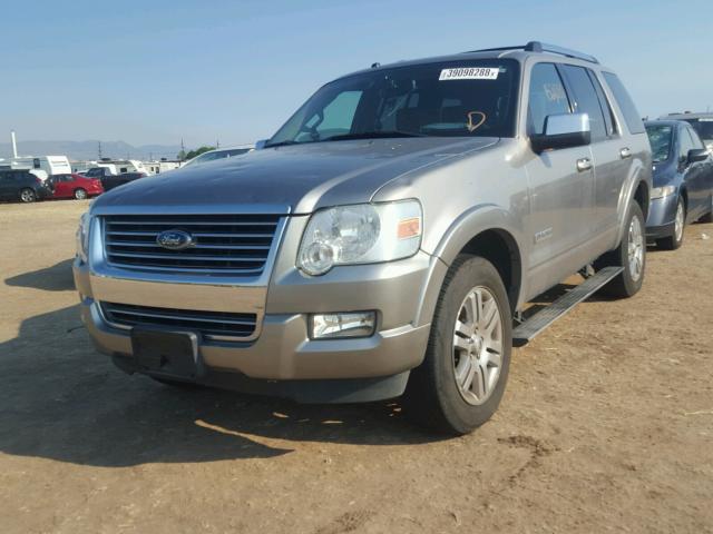 1FMEU75E68UA38582 - 2008 FORD EXPLORER L GOLD photo 2