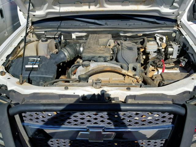 1GCDS43E588232293 - 2008 CHEVROLET COLORADO L WHITE photo 7