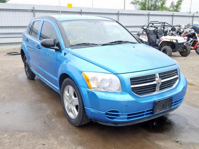 1B3HB48B28D546797 - 2008 DODGE CALIBER SX BLUE photo 1