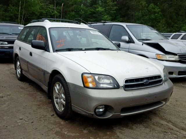 4S3BH665117667000 - 2001 SUBARU LEGACY OUT WHITE photo 1