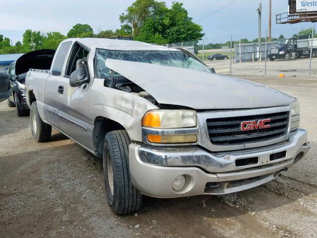 2GTEK19T141219661 - 2004 GMC NEW SIERRA SILVER photo 1