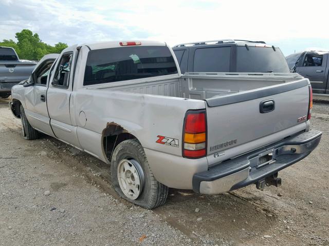 2GTEK19T141219661 - 2004 GMC NEW SIERRA SILVER photo 3