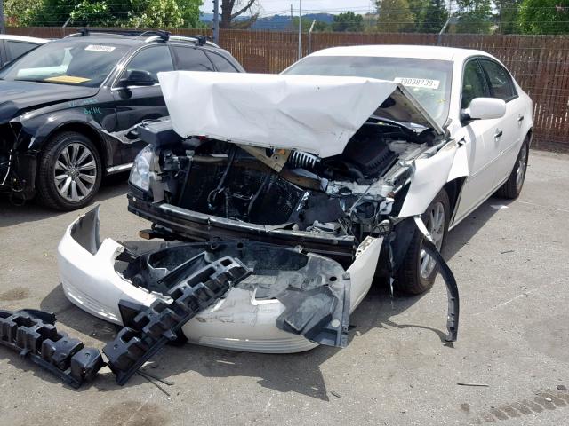 1G4HD57287U160363 - 2007 BUICK LUCERNE WHITE photo 2