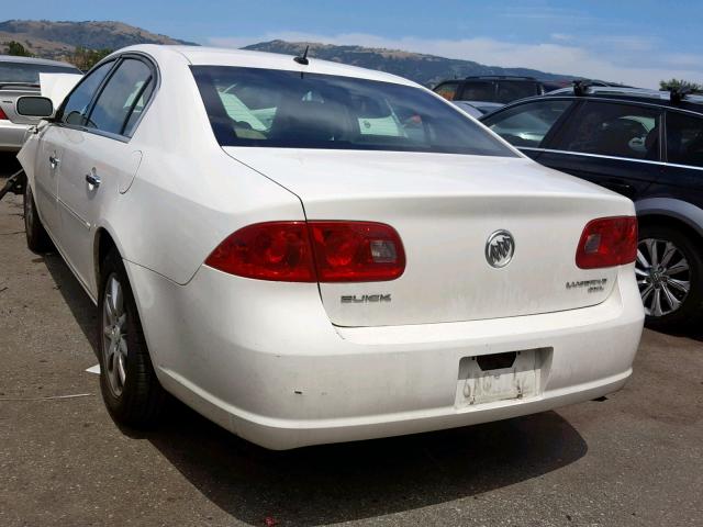 1G4HD57287U160363 - 2007 BUICK LUCERNE WHITE photo 3