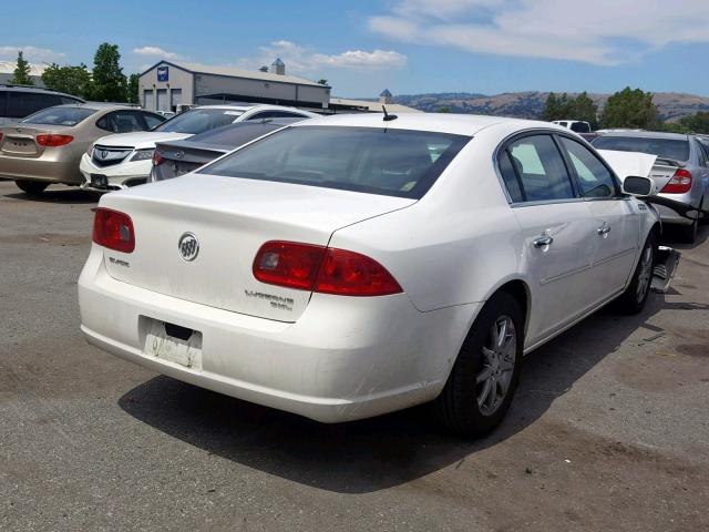 1G4HD57287U160363 - 2007 BUICK LUCERNE WHITE photo 4