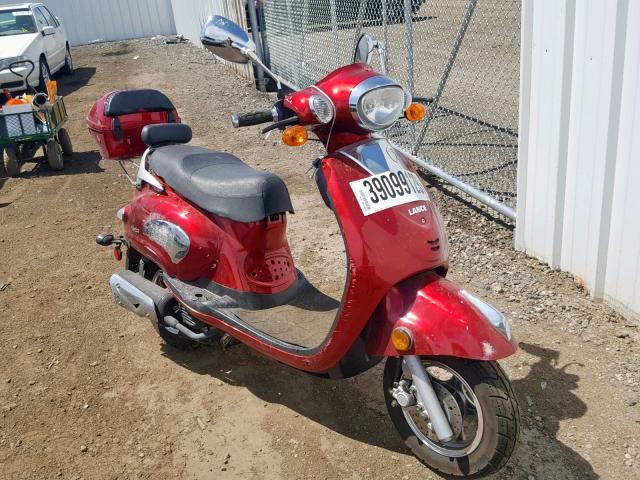 L5YTCKPA981214921 - 2009 VESPA MOPED RED photo 1