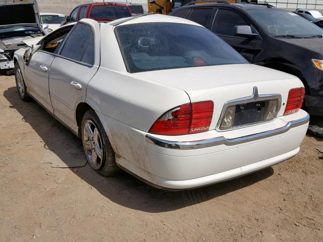 1LNHM87A92Y714598 - 2002 LINCOLN LS WHITE photo 3