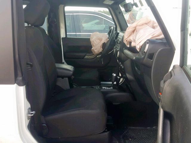 1C4AJWAGXGL329765 - 2016 JEEP WRANGLER S WHITE photo 5