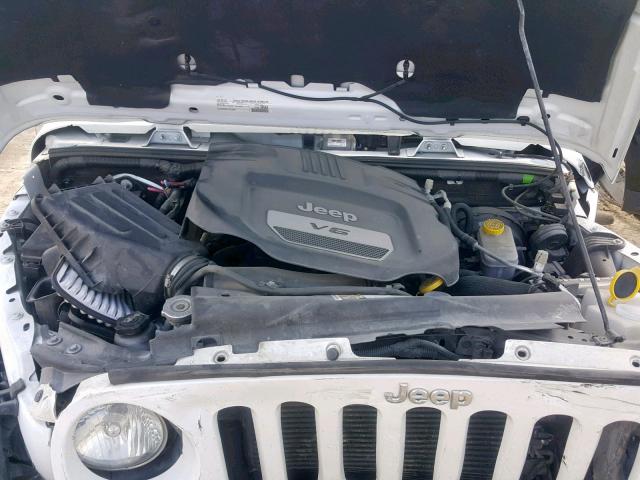 1C4AJWAGXGL329765 - 2016 JEEP WRANGLER S WHITE photo 7