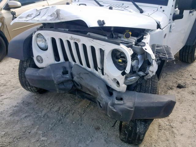 1C4AJWAGXGL329765 - 2016 JEEP WRANGLER S WHITE photo 9