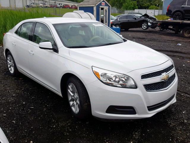 1G11D5RR2DF100958 - 2013 CHEVROLET MALIBU 1LT WHITE photo 1