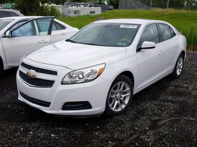 1G11D5RR2DF100958 - 2013 CHEVROLET MALIBU 1LT WHITE photo 2