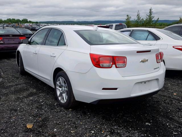 1G11D5RR2DF100958 - 2013 CHEVROLET MALIBU 1LT WHITE photo 3