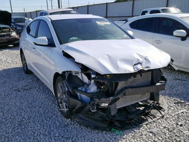 5NPD84LF5JH331307 - 2018 HYUNDAI ELANTRA SE WHITE photo 1