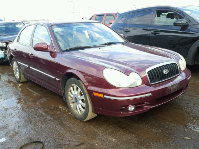 KMHWF35H75A112249 - 2005 HYUNDAI SONATA GLS MAROON photo 1