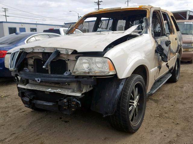 5LMEU68H45ZJ13906 - 2005 LINCOLN AVIATOR Qızıl foto 2