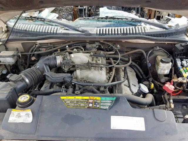 5LMEU68H45ZJ13906 - 2005 LINCOLN AVIATOR Qızıl foto 7