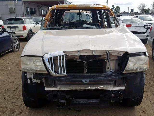 5LMEU68H45ZJ13906 - 2005 LINCOLN AVIATOR Qızıl foto 9