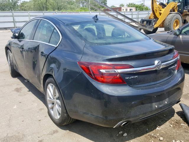 2G4GK5EX9E9271479 - 2014 BUICK REGAL BLACK photo 3