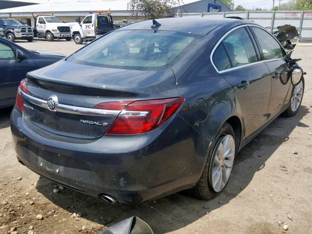 2G4GK5EX9E9271479 - 2014 BUICK REGAL BLACK photo 4