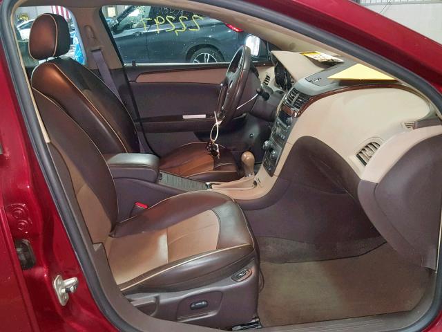 1G1ZK57768F205227 - 2008 CHEVROLET MALIBU LTZ 勃艮第红 照片 5
