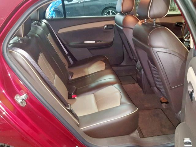 1G1ZK57768F205227 - 2008 CHEVROLET MALIBU LTZ 勃艮第红 照片 6
