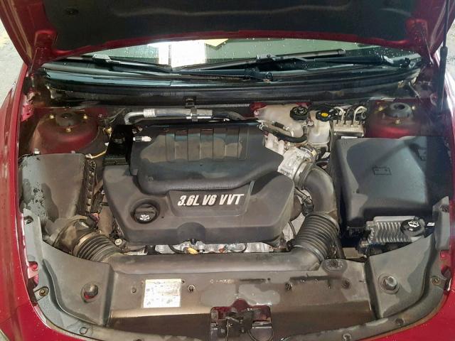 1G1ZK57768F205227 - 2008 CHEVROLET MALIBU LTZ 勃艮第红 照片 7