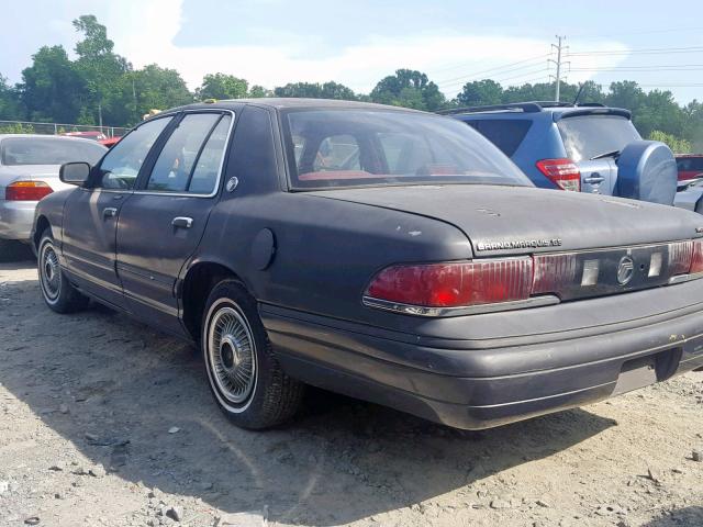 2MECM74W9NX666645 - 1992 MERCURY GRAND MARQ GRAY photo 3