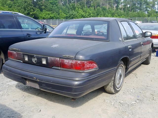 2MECM74W9NX666645 - 1992 MERCURY GRAND MARQ GRAY photo 4