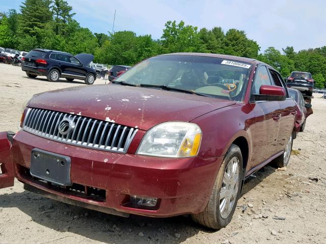 1MEHM43157G602282 - 2007 MERCURY MONTEGO PR 红色 照片 2