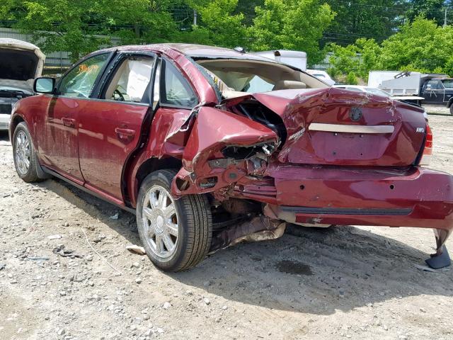 1MEHM43157G602282 - 2007 MERCURY MONTEGO PR 红色 照片 3