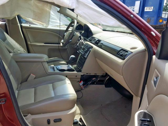 1MEHM43157G602282 - 2007 MERCURY MONTEGO PR 红色 照片 5