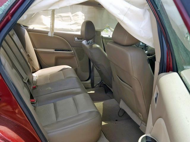 1MEHM43157G602282 - 2007 MERCURY MONTEGO PR 红色 照片 6