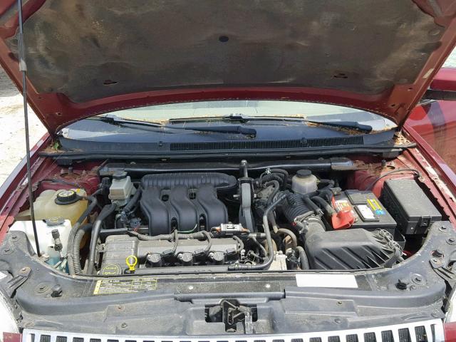 1MEHM43157G602282 - 2007 MERCURY MONTEGO PR 红色 照片 7