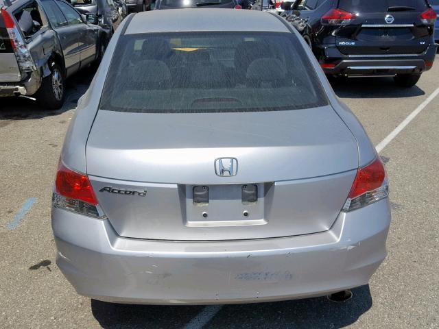 JHMCP26409C007278 - 2009 HONDA ACCORD LXP SILVER photo 10