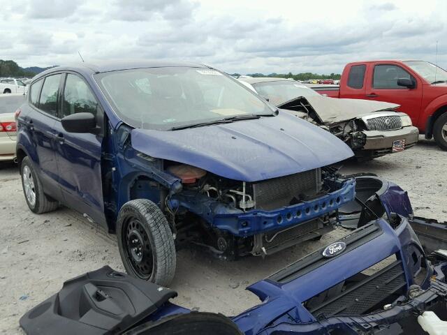 1FMCU0F78DUC13956 - 2013 FORD ESCAPE S BLUE photo 1