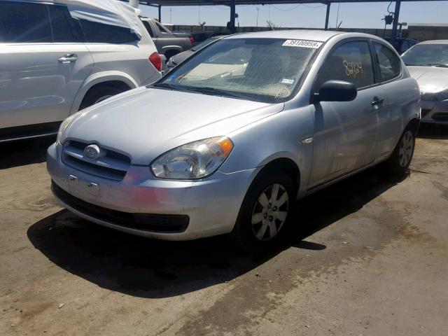 KMHCM3AC3BU194803 - 2011 HYUNDAI ACCENT GL SILVER photo 2