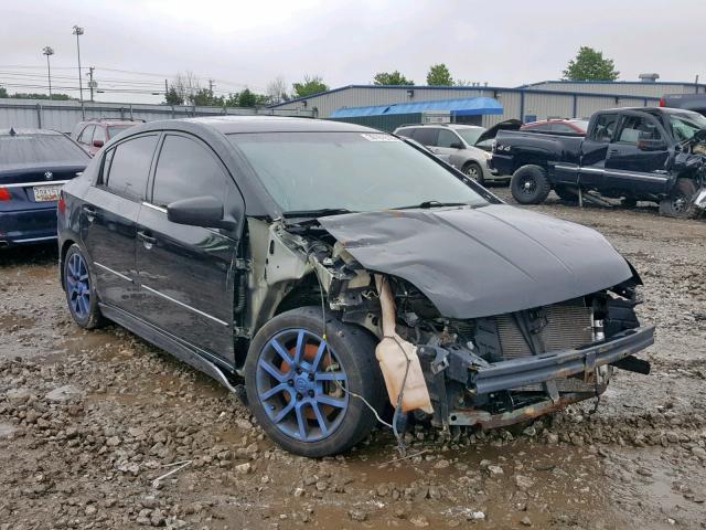 3N1CB61E68L640249 - 2008 NISSAN SENTRA SE- BLACK photo 1