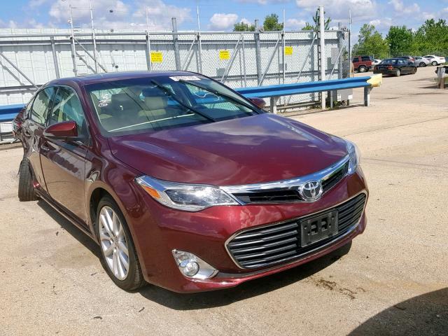 4T1BK1EB9DU022009 - 2013 TOYOTA AVALON BAS MAROON photo 1