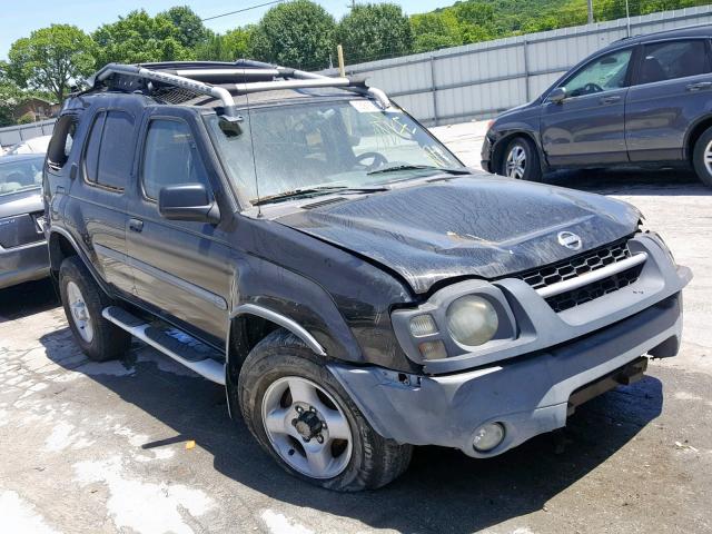 5N1ED28Y22C550636 - 2002 NISSAN XTERRA XE BLACK photo 1