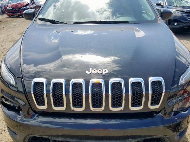 1C4PJMCB5FW535122 - 2015 JEEP CHEROKEE L BLACK photo 7