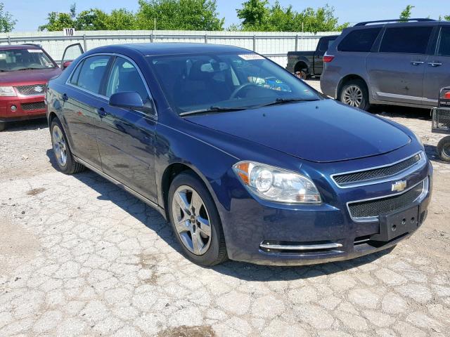 1G1ZC5EB3A4105592 - 2010 CHEVROLET MALIBU 1LT BLUE photo 1