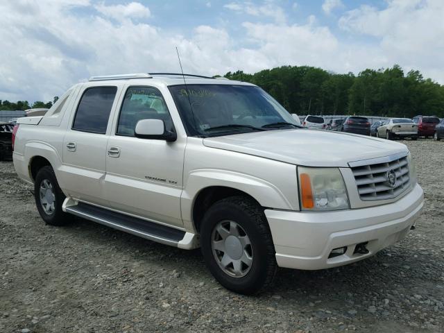 3GYEK63N82G292130 - 2002 CADILLAC ESCALADE E WHITE photo 1