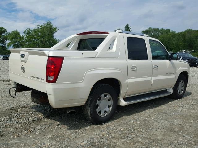 3GYEK63N82G292130 - 2002 CADILLAC ESCALADE E WHITE photo 4